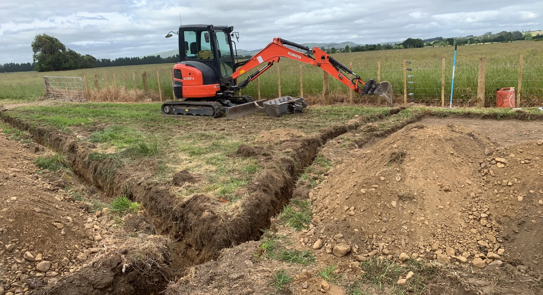 Trenching, Drainage, and Utility Installation